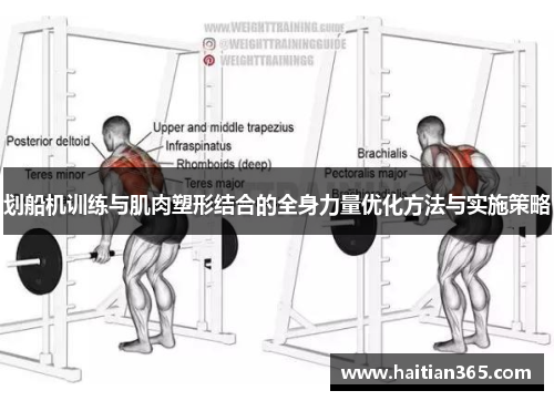 划船机训练与肌肉塑形结合的全身力量优化方法与实施策略